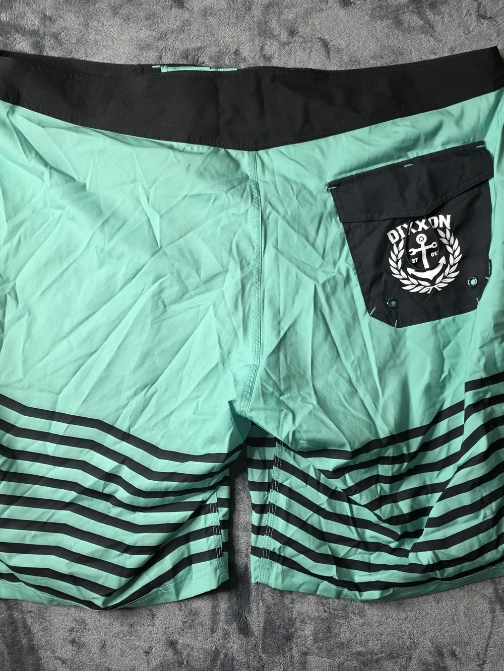 DIXXON Closeout Boardshorts Striped Men's Sz 42